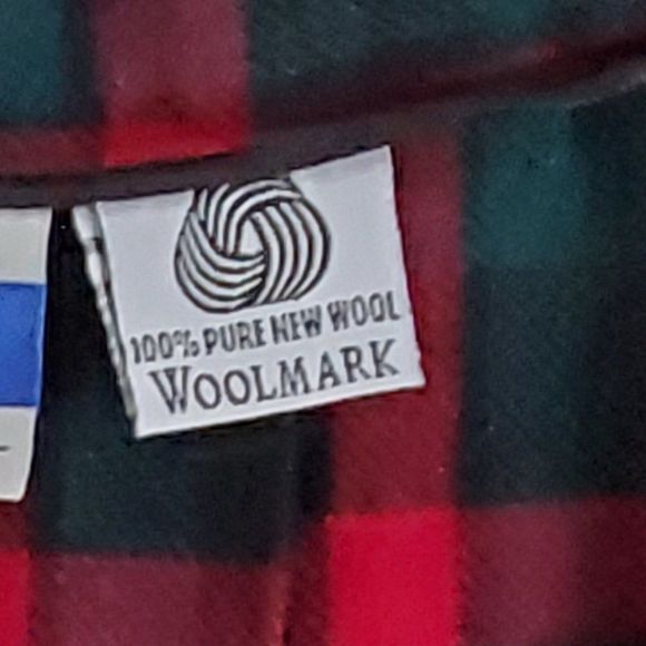 Vintage 1990's Pendelton plaid pleated skirt, red - Picture 7 of 8